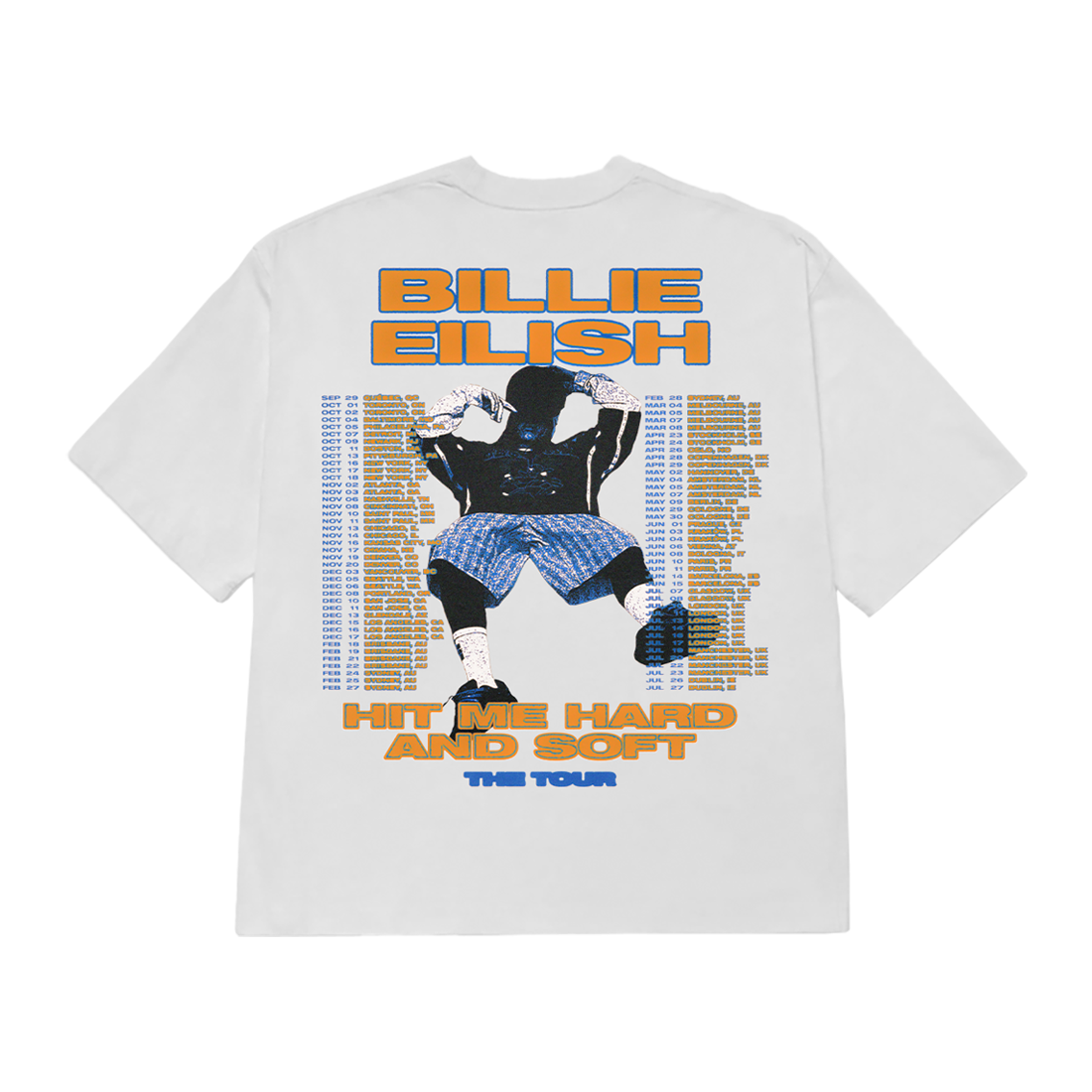HIT ME HARD AND SOFT Tour Tee Billie Eilish