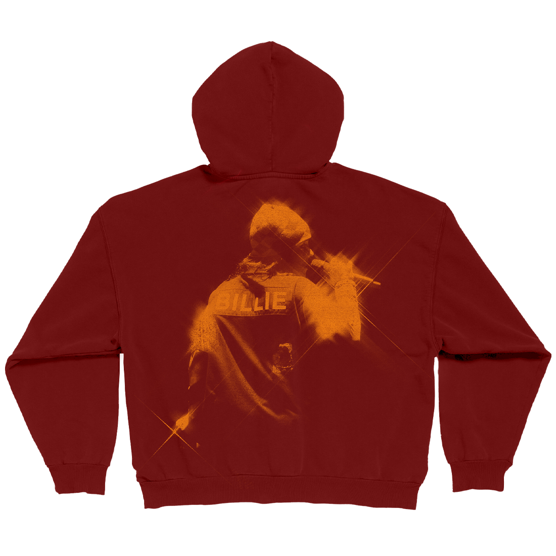 Encore Red Zip Hoodie - Billie Eilish