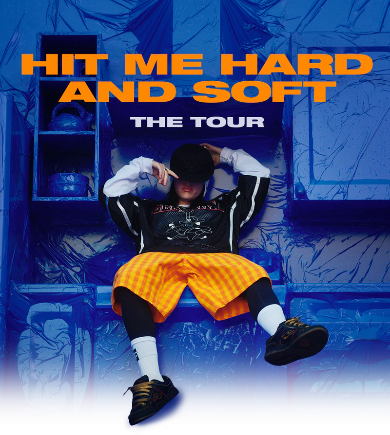 Billie Eilish Hit Me Hard and Soft The Tour Banner