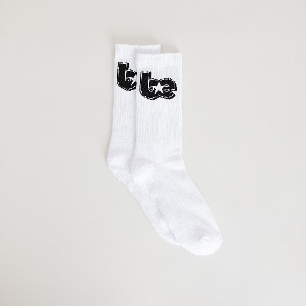 Billie Eilish BE Star White Crew Socks Socken 445455