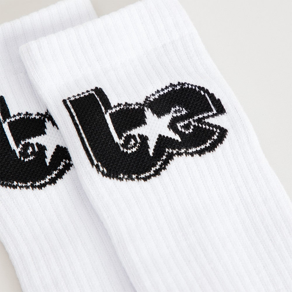 Billie Eilish BE Star White Crew Socks Socken 445457