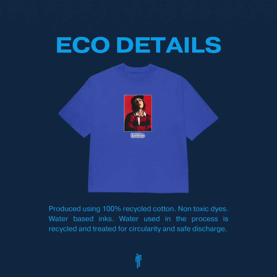 Billie Eilish BILLIE PHOTO BLUE TEE T-Shirt 389713