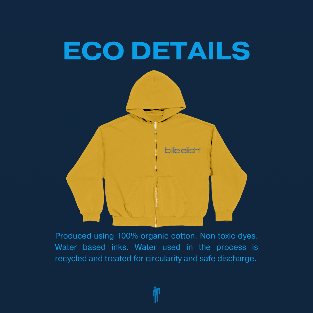 Billie eilish zip up hoodie sale