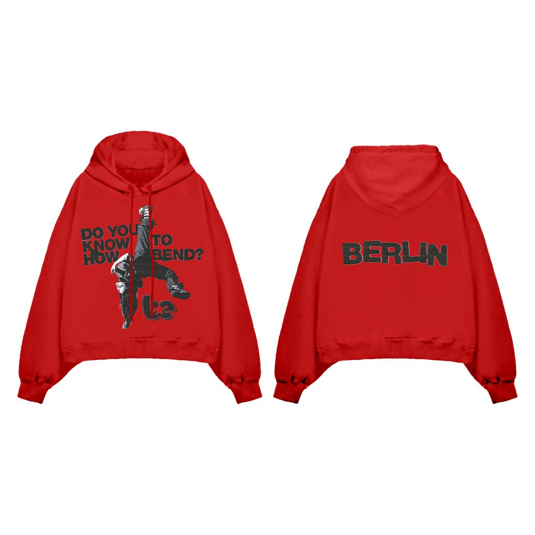 Billie Eilish Bend Berlin Red Hoodie Hoodies 409065