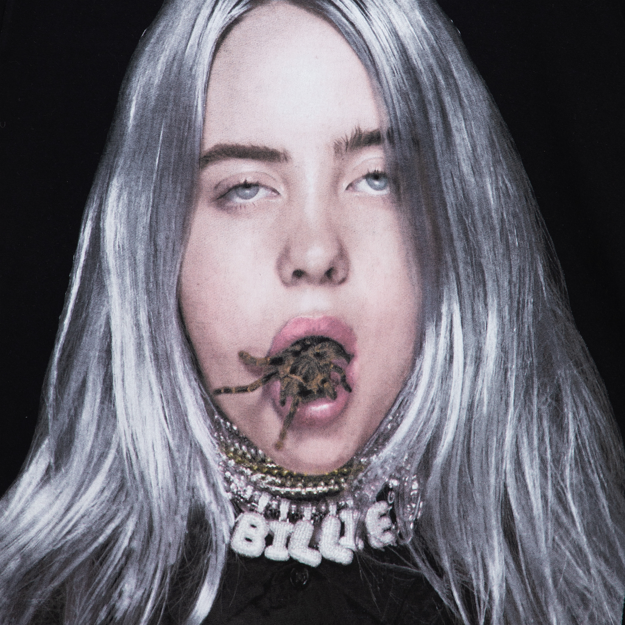 Billie Eilish Billie Eilish Tarantula Mouth T-Shirt T-Shirt 445523