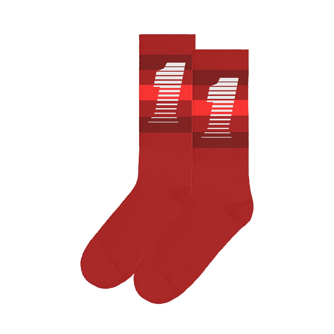 Billie Eilish Billie Racer 1 Red Socks Socken 409189