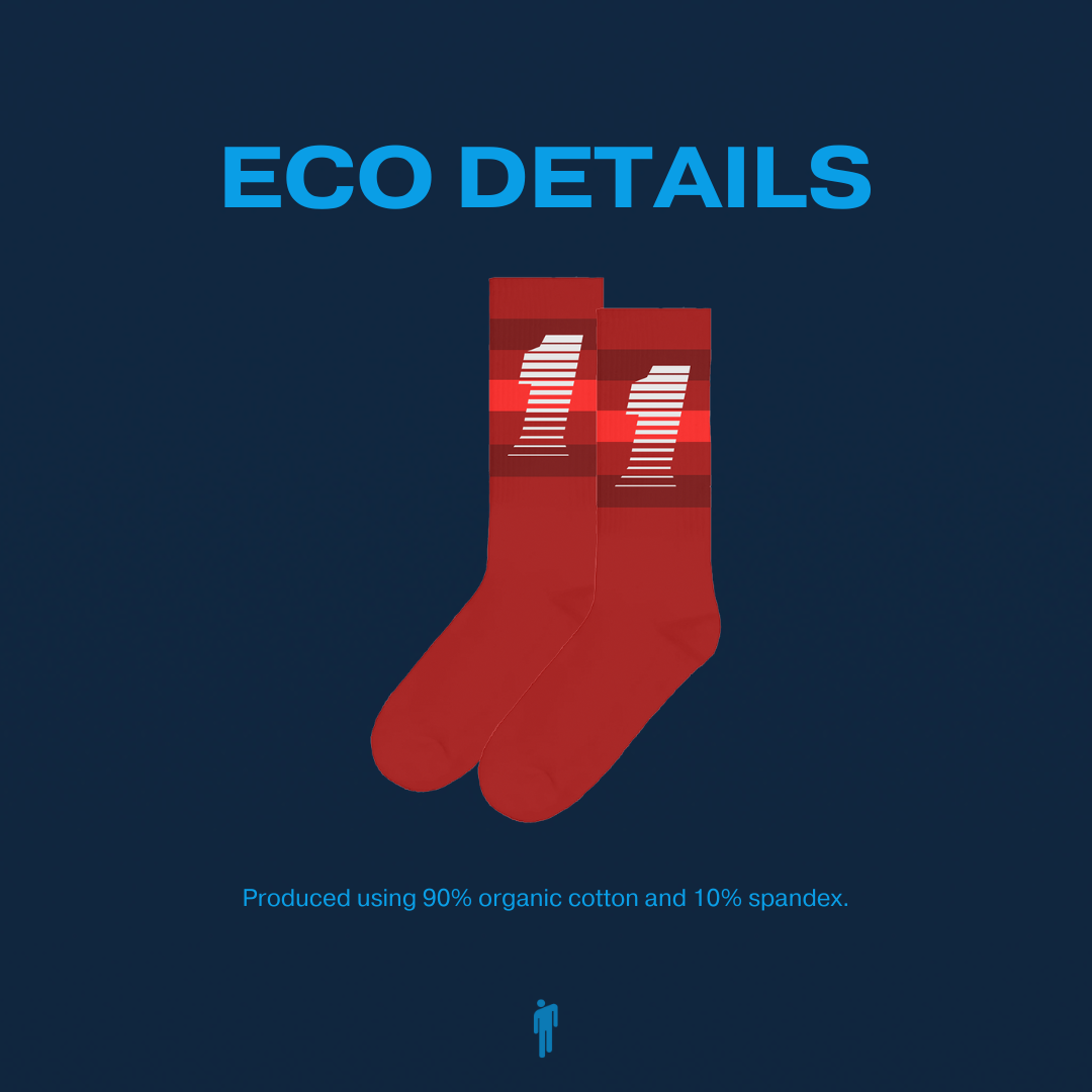 Billie Eilish Billie Racer 1 Red Socks Socken 409361