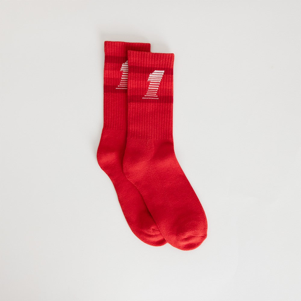 Billie Eilish Billie Racer 1 Red Socks Socken 445537
