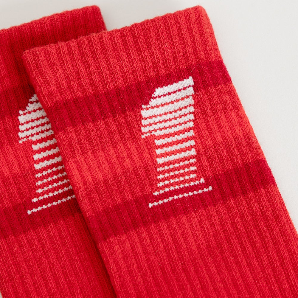 Billie Eilish Billie Racer 1 Red Socks Socken 445535