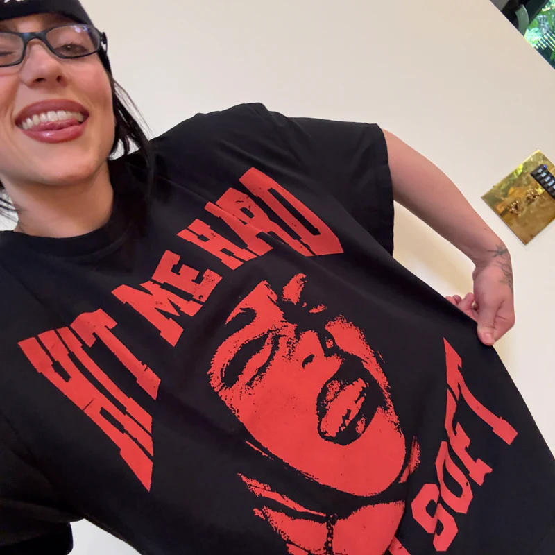 Billie Eilish Billie Smile T-Shirt T-Shirt 409341