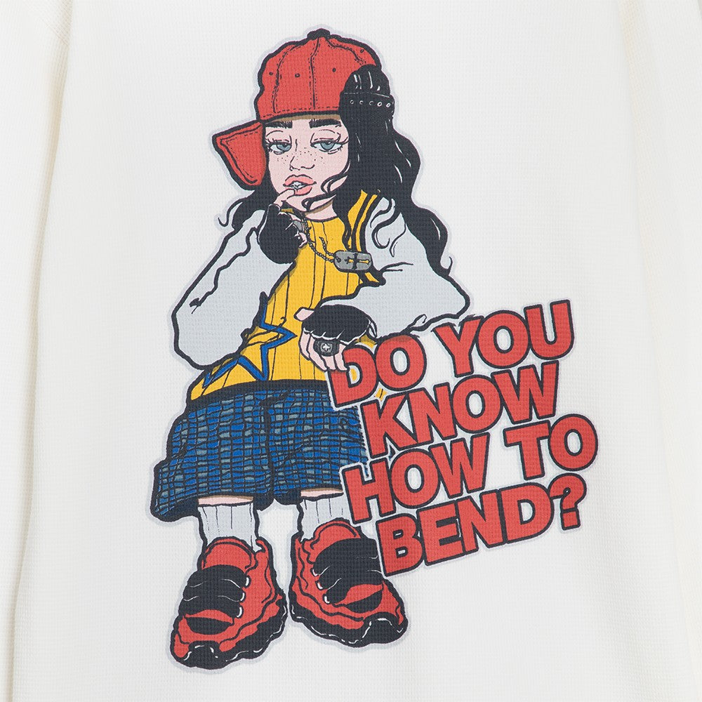 Billie Eilish DO YOU KNOW HOW TO BEND? Thermal Long Sleeve Thermal Long Sleeve 445233