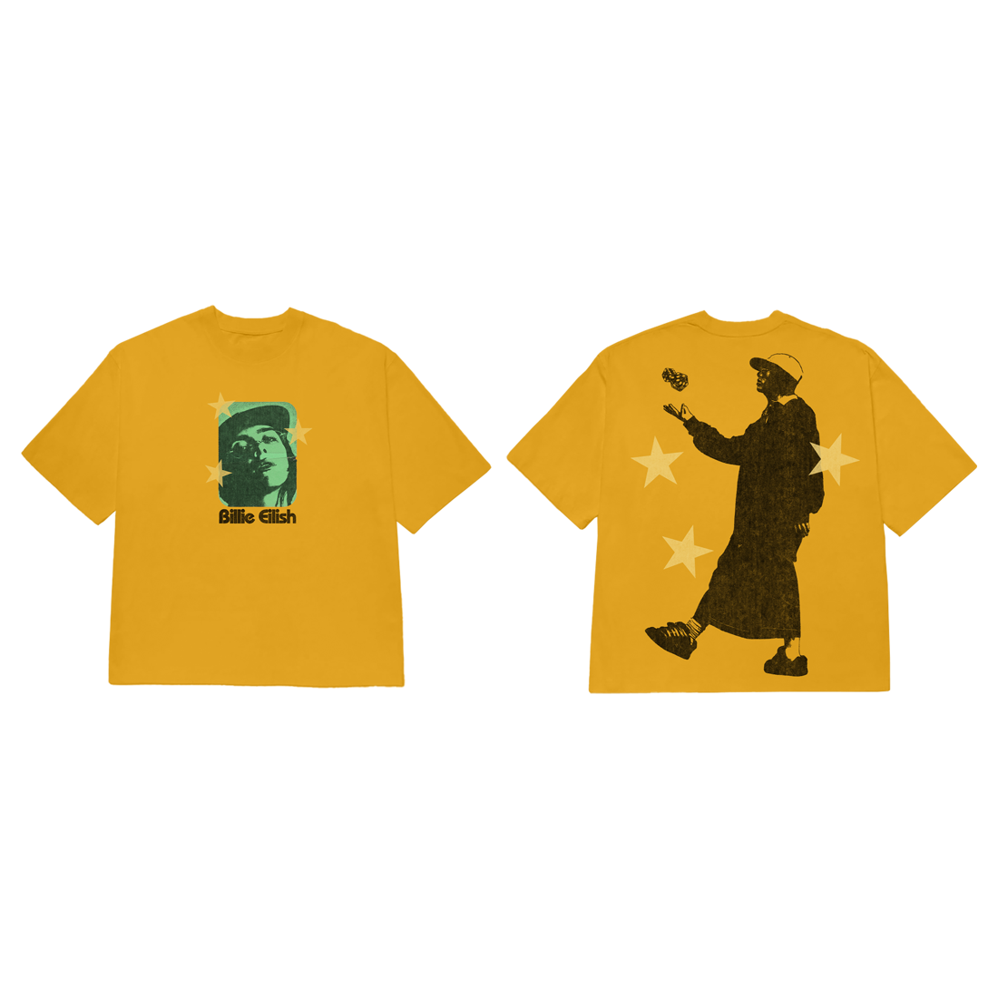 Billie Eilish Dice Yellow T-Shirt T-Shirt 409047