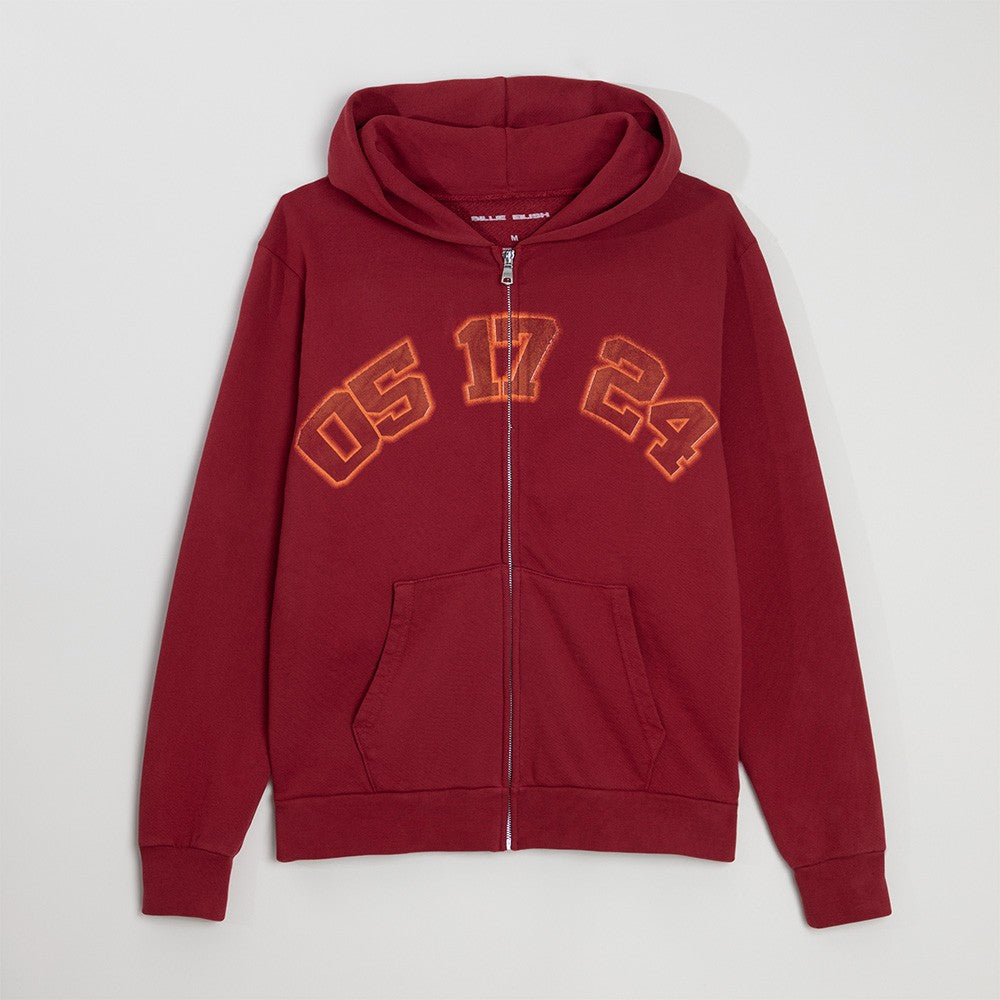 Billie Eilish Encore Red Zip Hoodie Kapuzenjacke 445245