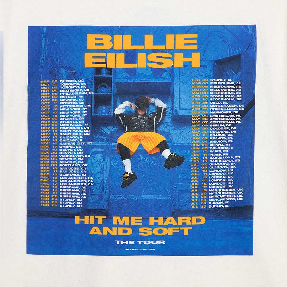 HIT ME HARD AND SOFT Admat Poster Tee - Billie Eilish