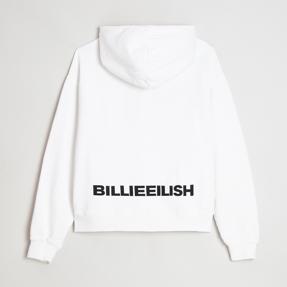 Billie Eilish Hanging Blohsh White Hoodie Hoodies 445277