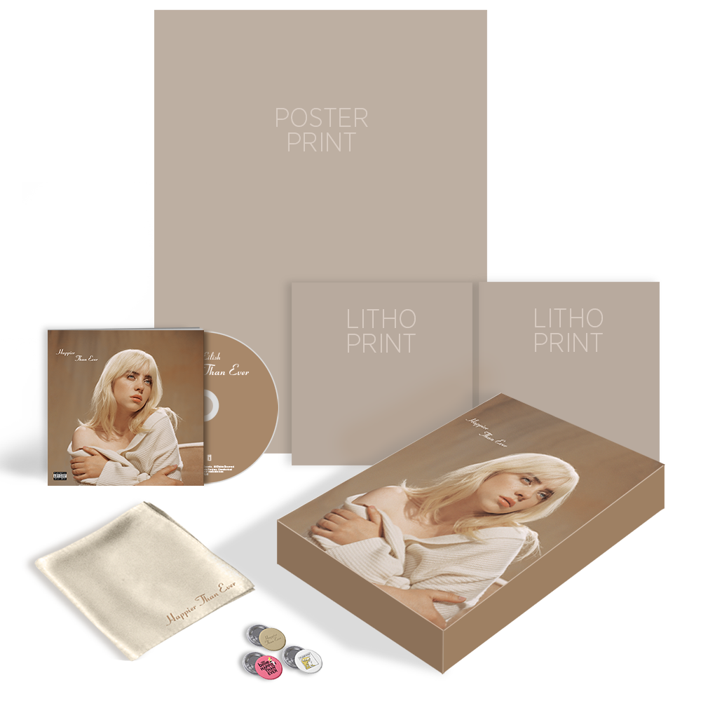 Billie Eilish 'Happier Than Ever' Boxset Box 86802