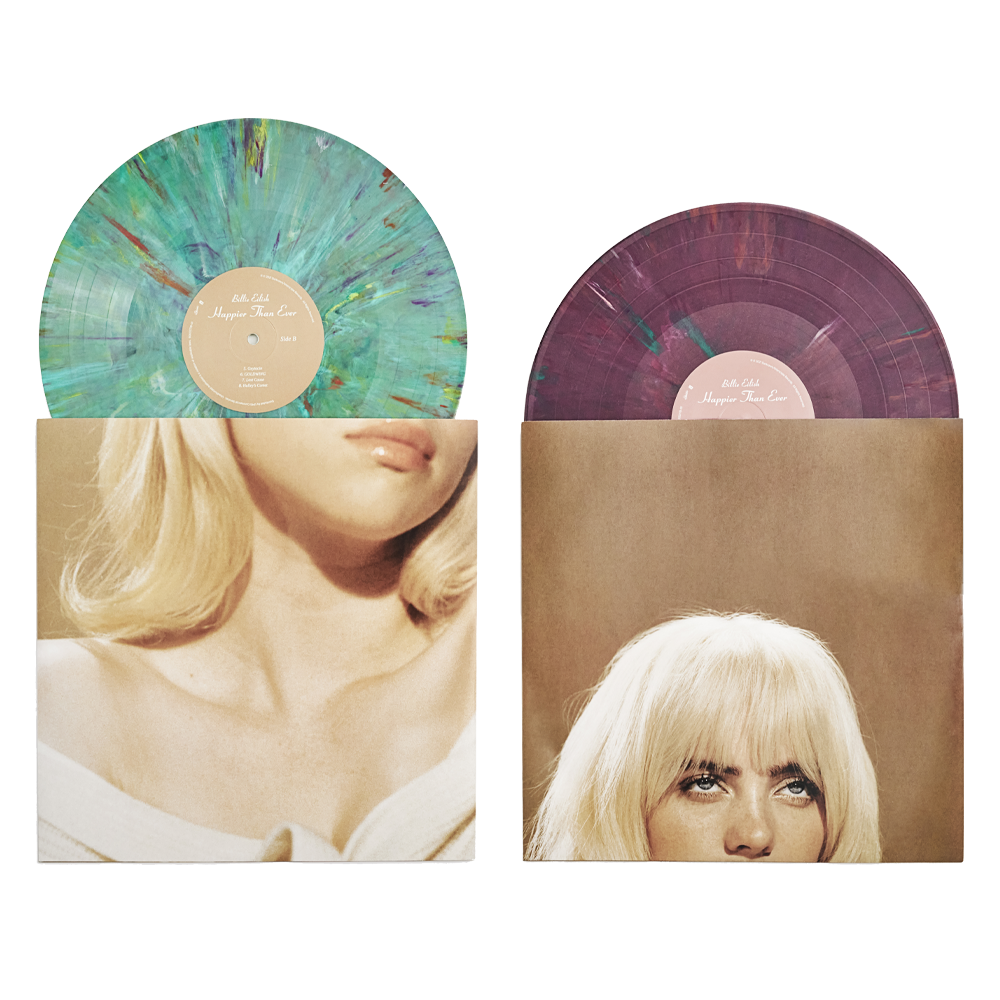 Billie Eilish Happier Than Ever Exclusive Recycled Vinyl 314645