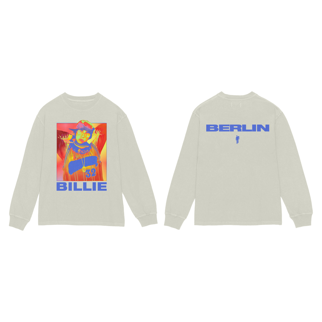 Billie Eilish Heat Map Berlin Longsleeve Longsleeve 409051