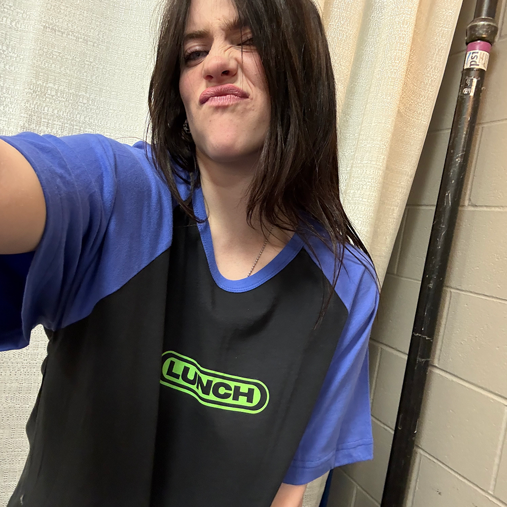 Billie Eilish LUNCH RAGLAN TEE T-Shirt 390181