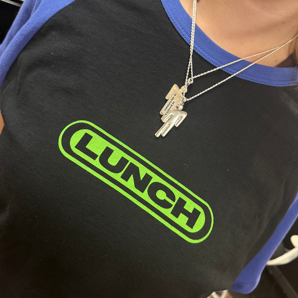 Billie Eilish LUNCH RAGLAN TEE T-Shirt 390178