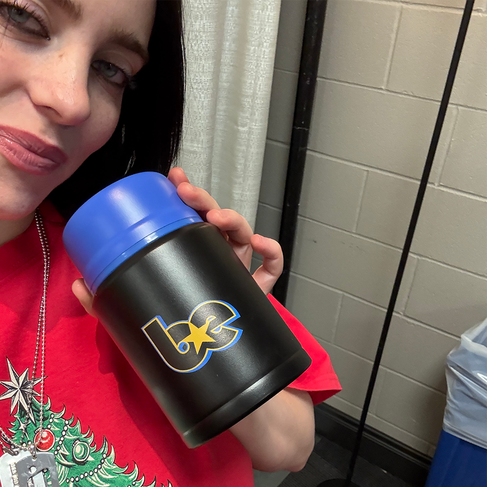 Billie Eilish LUNCHBOX and THERMOS SET Brotdose & Trinkbecher 390190