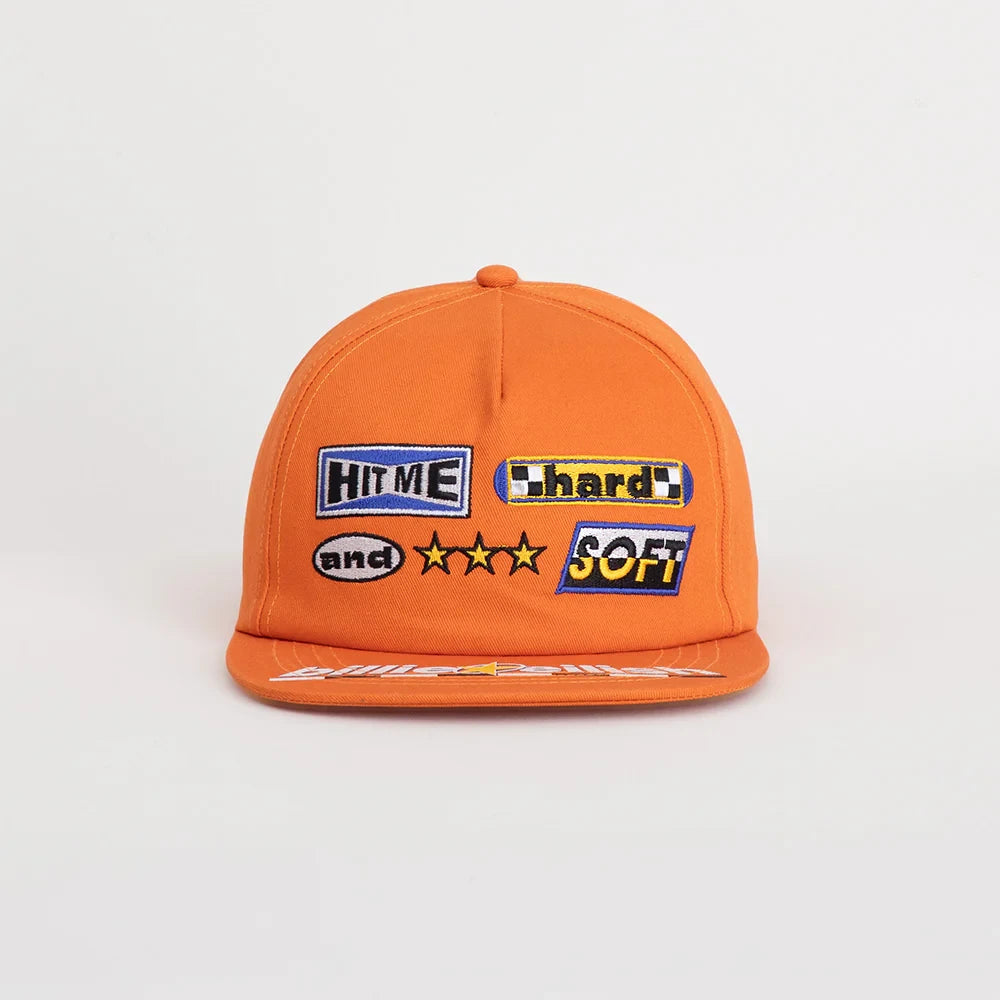 Billie Eilish Orange HIT ME HARD AND SOFT Snapback Snapbacks 445891