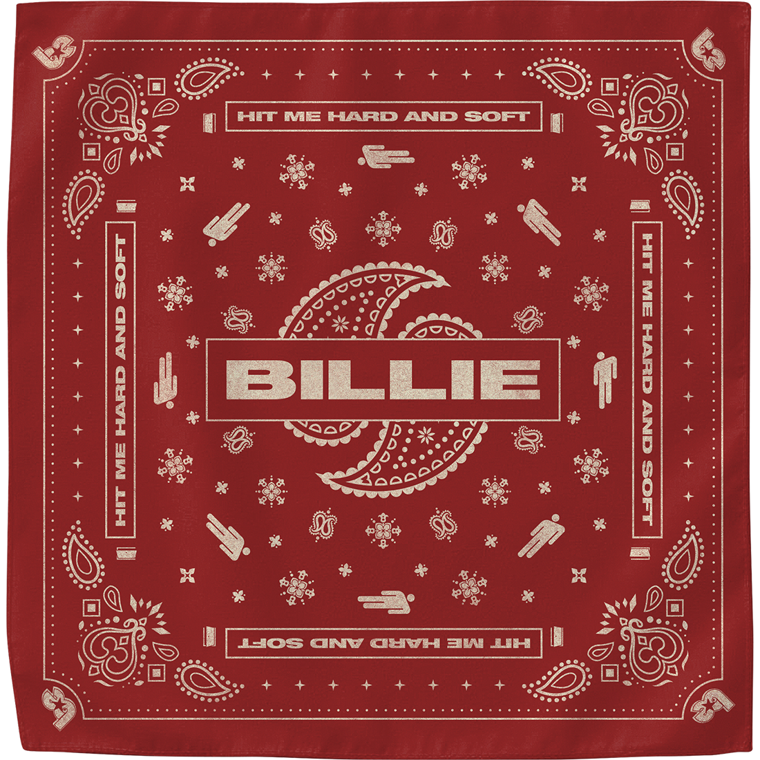 Paisley Bandana 4 Pack - Billie Eilish Paisley Bandana 4 Pack - Billie Eilish
