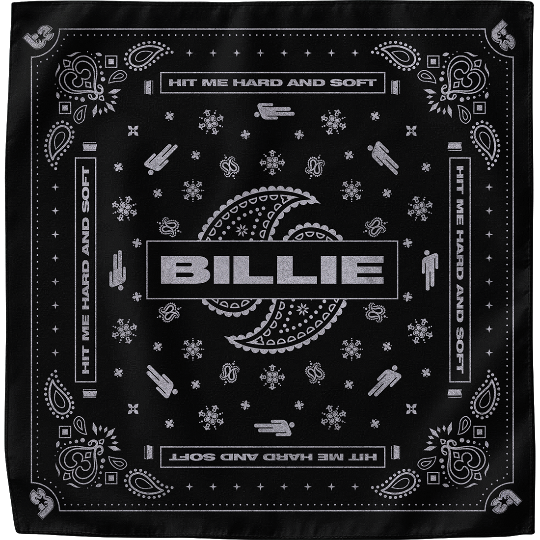 Billie Eilish Paisley Bandana 4 Pack Bandana 428754