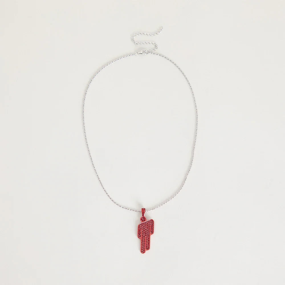 Billie Eilish RED BLOHSH NECKLACE Halskette 445659