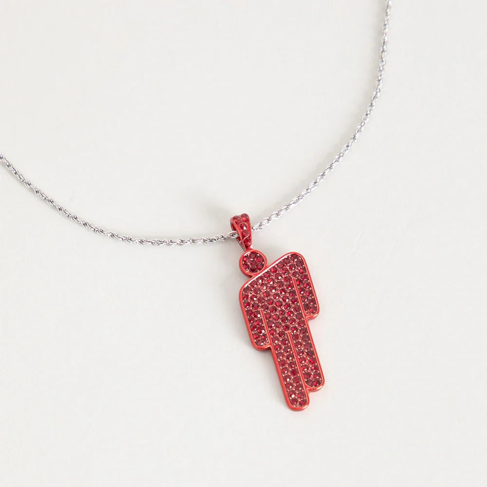 Billie Eilish RED BLOHSH NECKLACE Halskette 445661