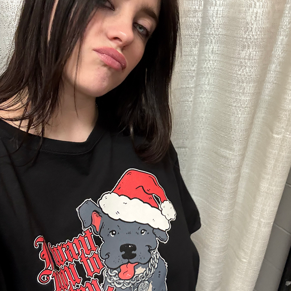 Billie Eilish SHARK HOLIDAY TEE T-Shirt 390172
