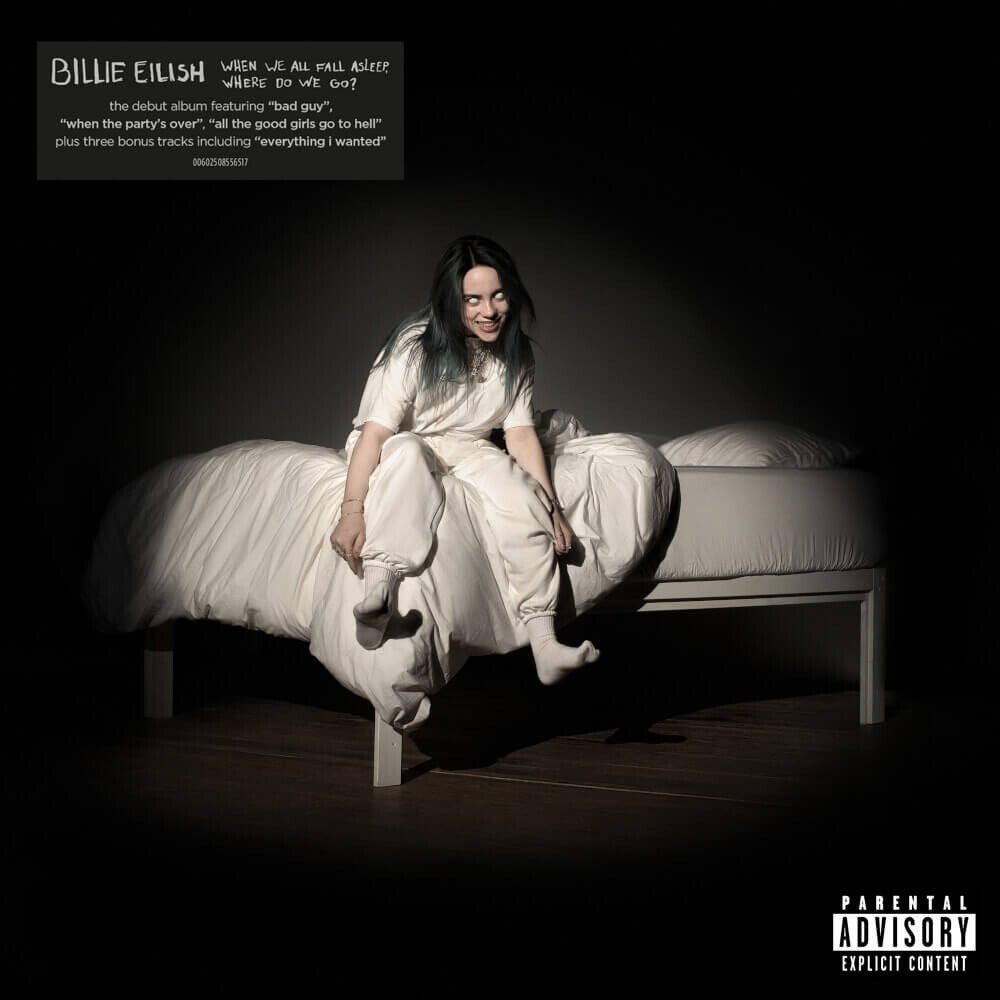 Billie Eilish WHEN WE ALL FALL ASLEEP, WHERE DO WE GO? (Re-Pack) CD 89133